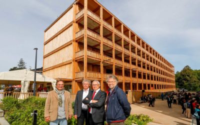 Inauguration du centre d’hébergement collectif pour migrants de Rigot