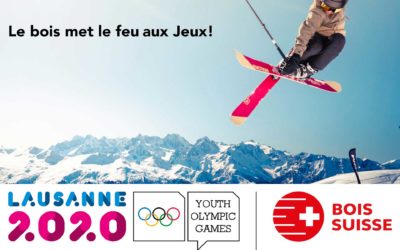 La flamme olympique de Lausanne 2020, alimentée en bois suisse, inscrit les Jeux dans la durabilité